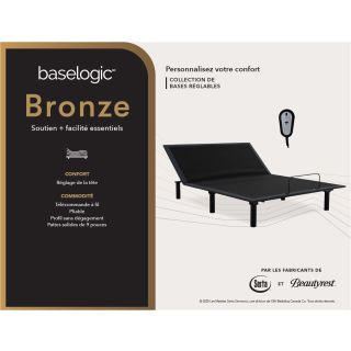 Bronze base de lit