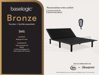 Bronze base de lit
